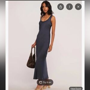 Heartloom Reeves Sleeveless Satin Dress
